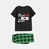 Family Matching Pajamas Exclusive Design Best One Ever Black Pajamas Set