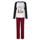 Christmas Matching Family Pajamas Singing Cat Pet Merry Christmas Long Sleeve Pajamas Set