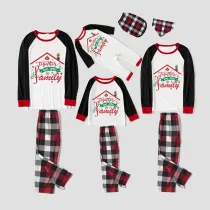 Christmas Matching Family Pajamas We Are Family Together White Top Pajamas Set