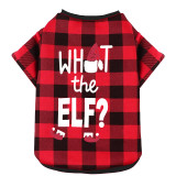 Christmas Design What Elf Christmas Dog Cloth with Scarf
