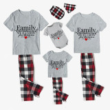 Family Matching Pajamas Exclusive Design Family Like Brarches Or A Tree We All Grow Yet Our Roots Remain As One Gray Short Long Pajamas Set