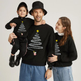 Family Matching Christmas Tops Exclusive Design Luminous Santa Fireworks Family Christmas Sweatshirt