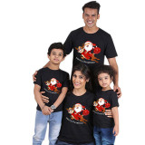 Family Matching Christmas Tops Exclusive Design Merry Christmas Santa Deer Family Christmas T-shirt
