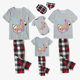 Family Matching Pajamas Exclusive Design Take It Easy Sloth Gray Short Long Pajamas Set