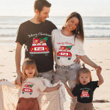 Family Matching Christmas Tops Exclusive Design Merry Christmas Y'all Family Christmas T-shirt