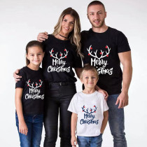 Family Matching Christmas Tops Exclusive Design Antl Merry Christmas Family Christmas T-shirt