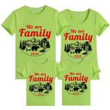 Family Matching Christmas Tops Exclusive Design 2023 We Are Family Polo Bear Family Christmas T-shirt