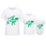 Father's Day Matching Clothing Top Father-kids Baby Saurus Family T-shirts