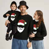 Family Matching Christmas Tops Exclusive Design Luminous Santa Family Christmas Sweatshirt