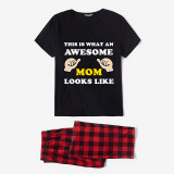 Family Matching Pajamas Exclusive Design This Is What An Awesome Black And Red Plaid Pants Pajamas Set