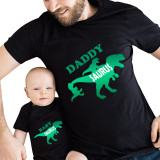 Father's Day Matching Clothing Top Father-kids Baby Saurus Family T-shirts