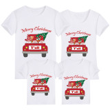 Family Matching Christmas Tops Exclusive Design Merry Christmas Y'all Family Christmas T-shirt