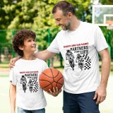 Father's Day Matching Clothing Top Father-kids Name Custom Partners For Life Family T-shirts