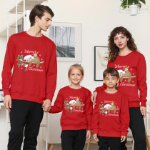 Family Matching Christmas Tops Exclusive Design Merry Christmas Lying Sloths Family Christmas Sweatshirt