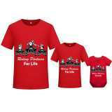Father's Day Matching Clothing Top Father-kids Partners For Life Family T-shirts