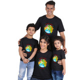 Family Matching Clothing Top Parent-kids Explore More Earth Family T-shirts