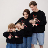 Family Matching Christmas Tops Exclusive Design Merry Woofmas Dog Family Christmas Sweatshirt