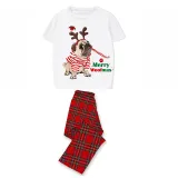 Christmas Matching Family Pajamas Dachshund Merry Christmas Short Sleeve Pajamas Set