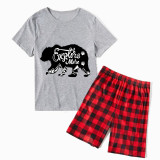 Family Matching Pajamas Exclusive Design Explore More Bear White Short Pajamas Set