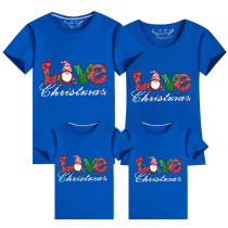 Family Matching Christmas Tops Exclusive Design Love Christmas Gnomies Family Christmas T-shirt