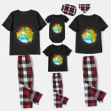 Family Matching Pajamas Exclusive Design Explore More Earth Black Pajamas Set
