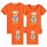 Family Matching Clothing Top Parent-kids I Just Really Like Penguins Ok Family T-shirts