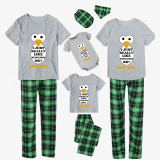 Family Matching Pajamas Exclusive Design I Just Really Like Penguins Ok Green Plaid Pants Pajamas Set