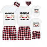 Family Matching Pajamas Exclusive Design This Is What An Awesome White Short Pajamas Set