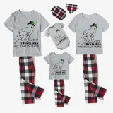 Christmas Matching Family Pajamas Funny Snowman How Snwflake Are Really Made Short Gray Pajamas Set