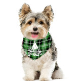 Christmas Design Pet Scarf Christams Tree Dog Cloth