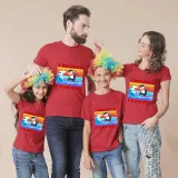 Family Matching Clothing Top Parent-kids I Believe I Can Fly Family T-shirts