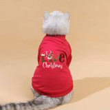 Christmas Design Love Christmas Dog Cloth with Scarf