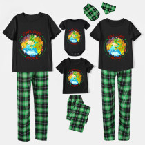 Family Matching Pajamas Exclusive Design Explore More Earth Black Pajamas Set