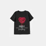 Family Matching Pajamas Exclusive Design Family Over Everthing Tree Black And Red Plaid Pants Pajamas Set