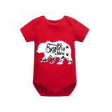 Family Matching Pajamas Exclusive Design Explore More Bear Red Short Pajamas Set