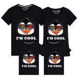 Family Matching Clothing Top Parent-kids I'm Cool Family T-shirts