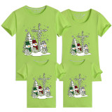 Family Matching Christmas Tops Exclusive Design Crosses Snowmies Family Christmas T-shirt