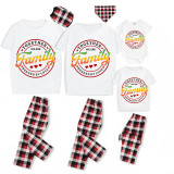 Family Matching Pajamas Exclusive Design Together We Are Family Bonded By Love White Short Long Pajamas Set