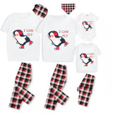 Family Matching Pajamas Exclusive Design I Can Fly White Short Long Pajamas Set