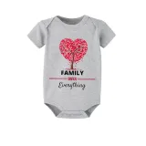 Family Matching Pajamas Exclusive Design Family Over Everthing Tree White Short Pajamas Set