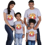 Family Matching Clothing Top Parent-kids 100% Lazy As Slow As Possible Family T-shirts