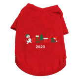 Christmas Design 2023 Belive Christmas Dog Cloth with Scarf