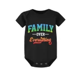 Family Matching Pajamas Exclusive Design Family Over Everthing Black Pajamas Set