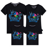 Family Matching Clothing Top Parent-kids Together We Are Family Family T-shirts