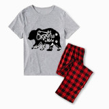 Family Matching Pajamas Exclusive Design Explore More Bear Gray Short Long Pajamas Set