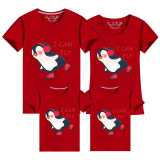 Family Matching Clothing Top Parent-kids I Can Fly Family T-shirts