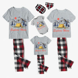 Family Matching Pajamas Exclusive Design Explore More Camping Gray Short Long Pajamas Set