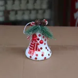 Merry Christmas 6 Pieces 8cm Pine Cones Christmas Tree Ornaments Hanging Balls Decoration