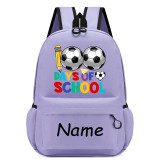 Primary School Pupil Bags Name Custom Days of School Soccer School Bags