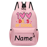 Primary School Pupil Bags Name Custom 100 Days of School School Bags